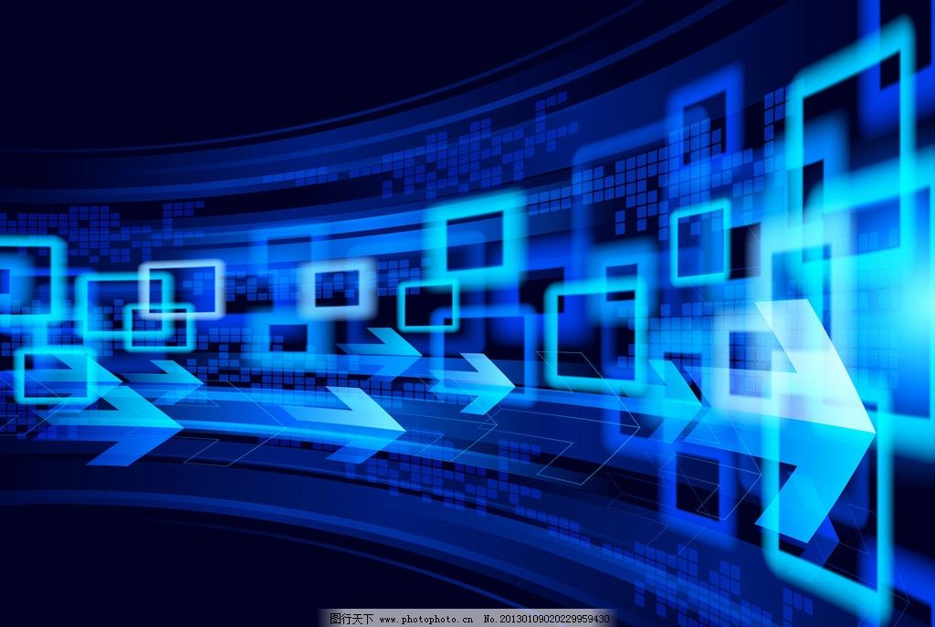 動(dòng)感時(shí)尚的藍(lán)色背景圖片