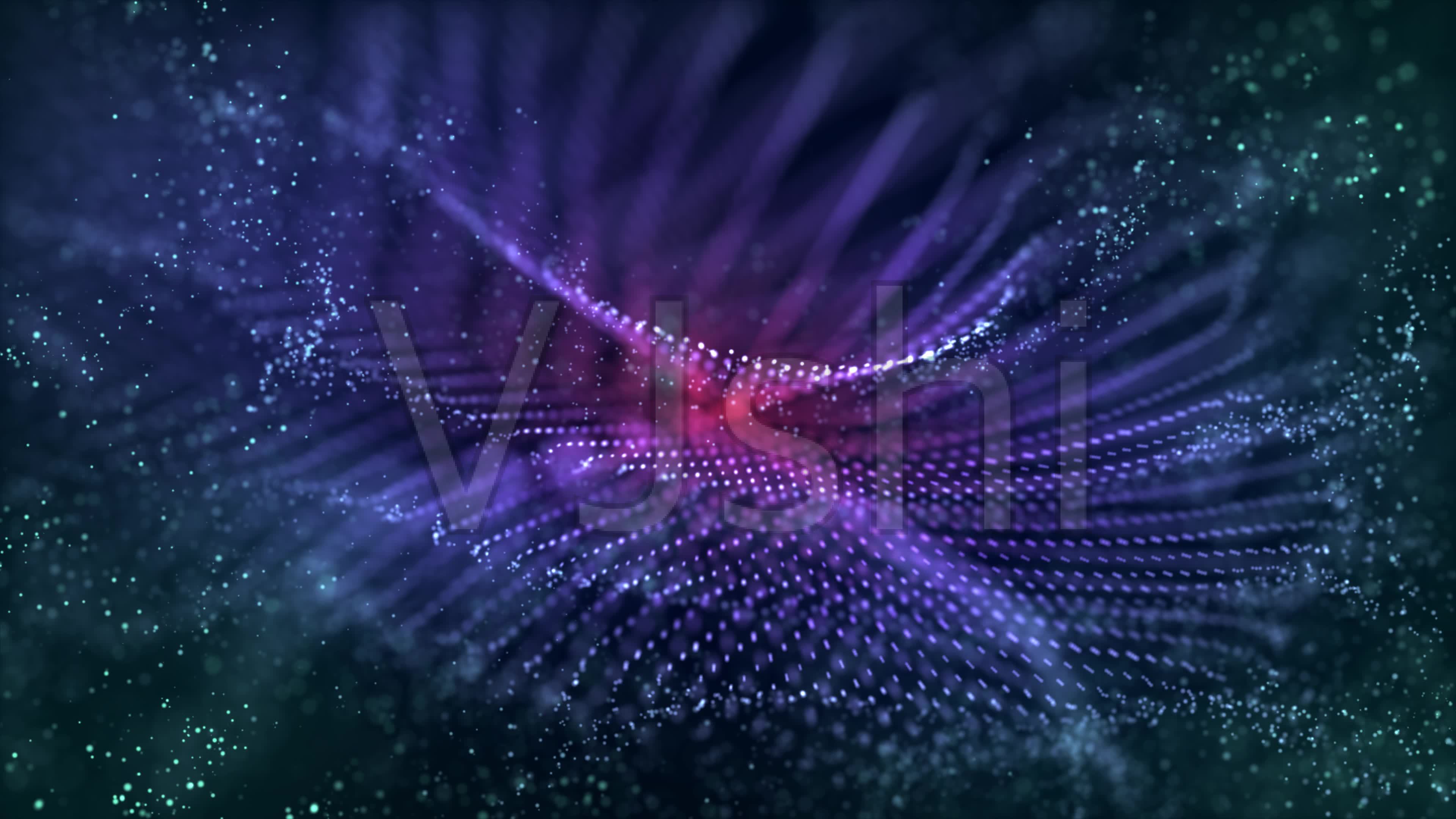 抽象粒子線條科技感年會晚會企業宣傳背景視_3840X2160_高清視頻素材下載(編號:1470900)_舞臺背景