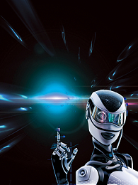 科技機器人人工智能數碼產品